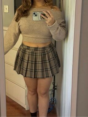 Plaid skirt